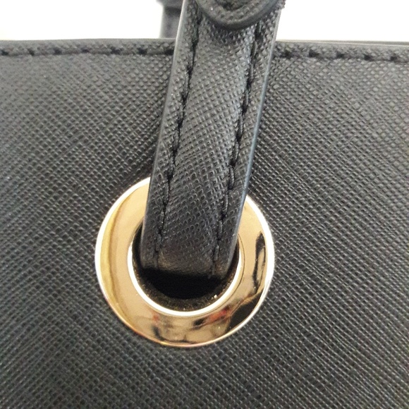 NWT MICHAEL KORS LEATHER WALSH TOTE SHOULDER BAG - Picture 4 of 11